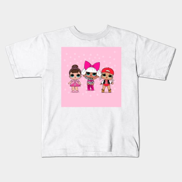 LOL Surprise Kids T-Shirt by Colorspt